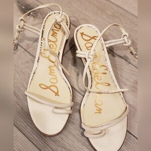 Sam Edelman snake print off white shoes size 8.5 Animal Print